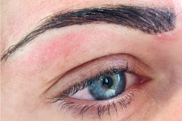 Permanent eye brows