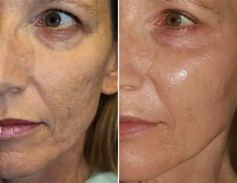 Skin brightening after 3 treatments