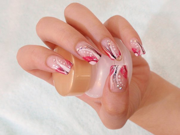 nail art at total image salon in nottingham